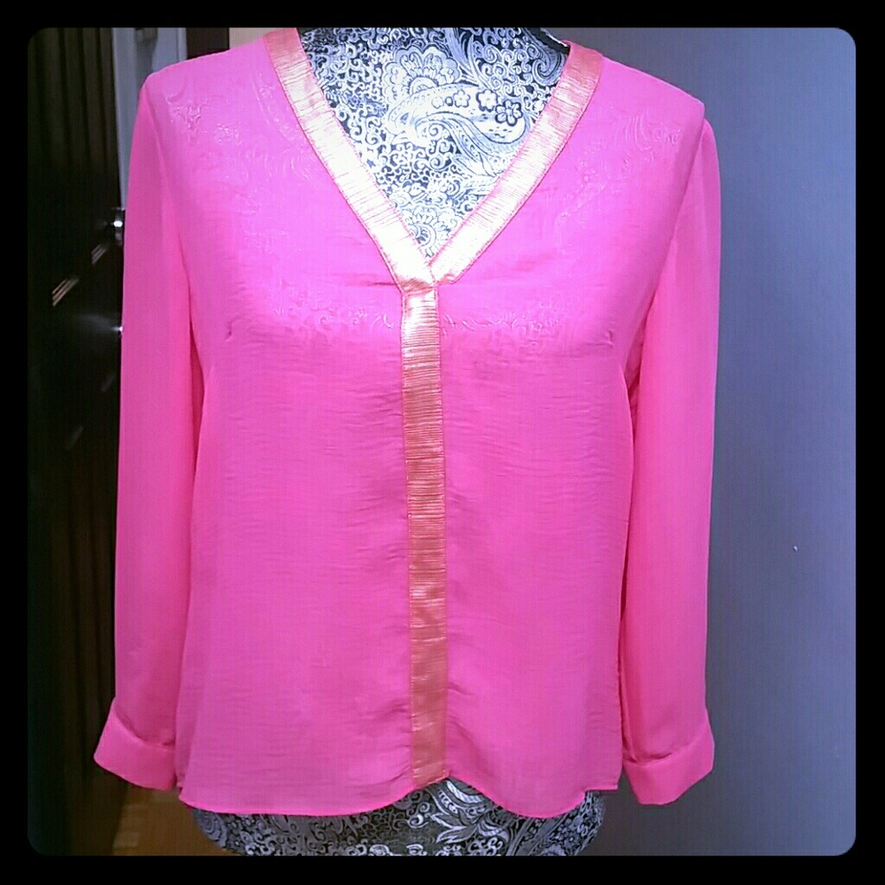 Lucy Paris 100% Polyester Top